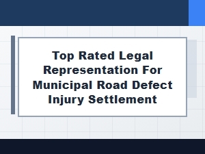Top Alaska Attorneys for Municipal Road Injury Settlements